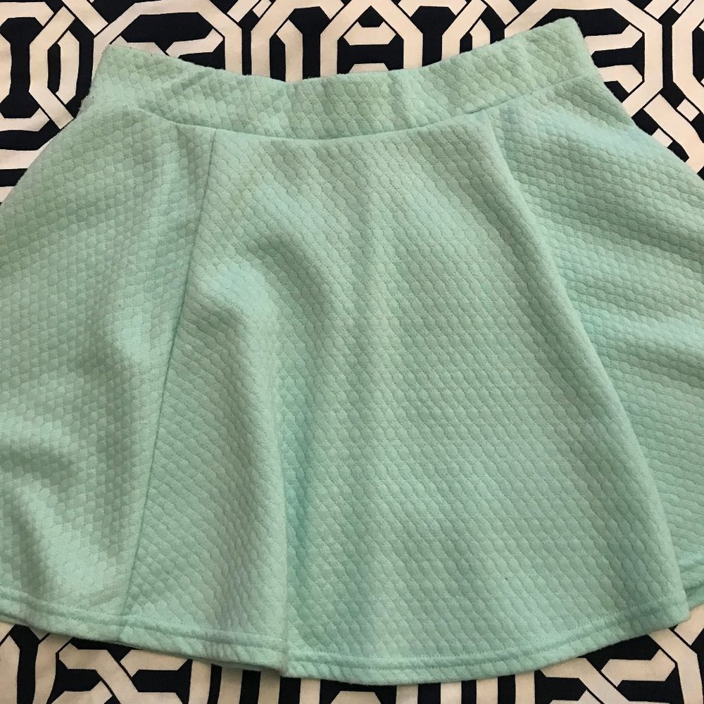 Turquoise Skirt